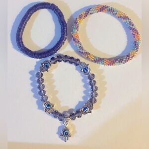 VGUC Kids Stretch Bracelet, Bundle, 3 in Lot, Beaded, Included in 2/$10 Sale​